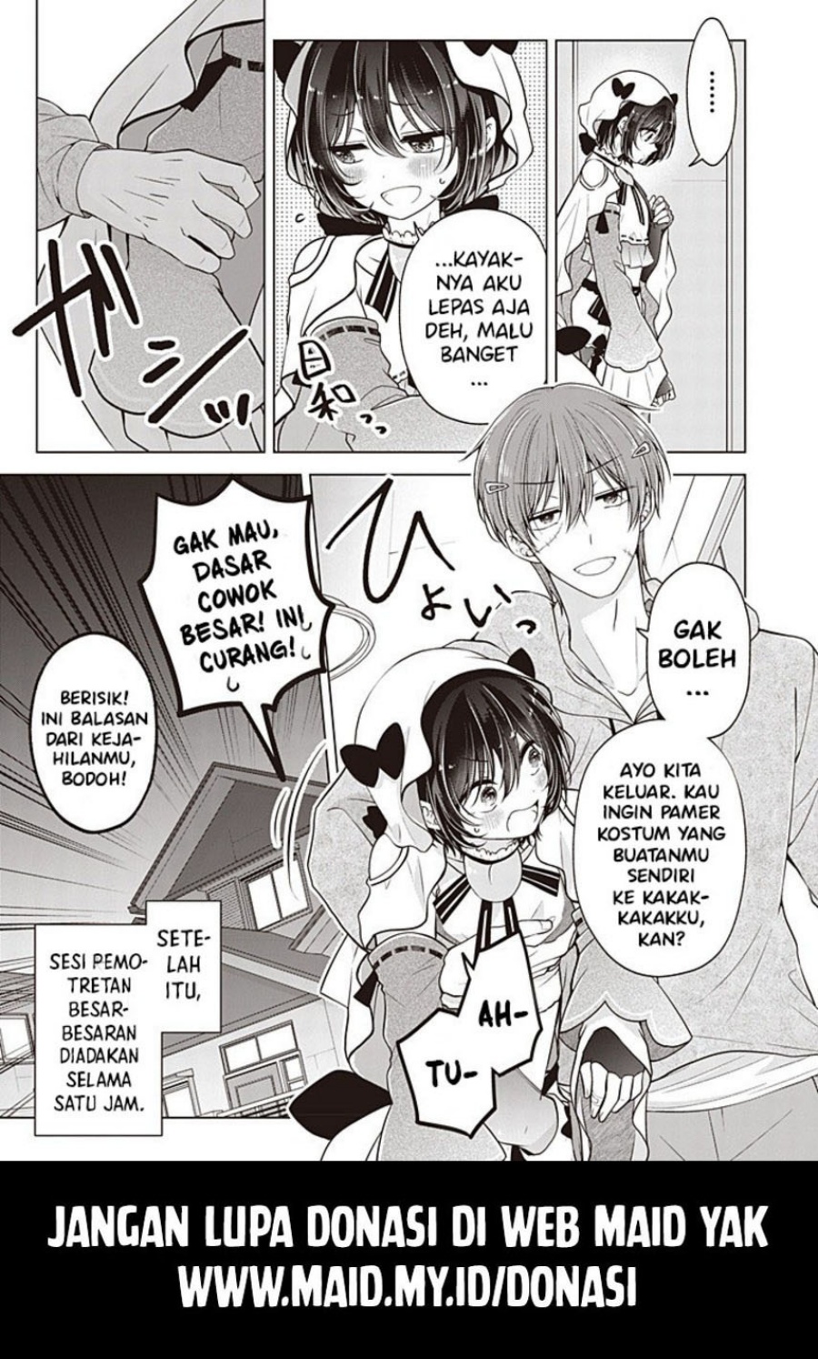 Osananajimi wo Onnanoko ni Shiteshimatta Hanashi Chapter 119 Bahasa Indonesia